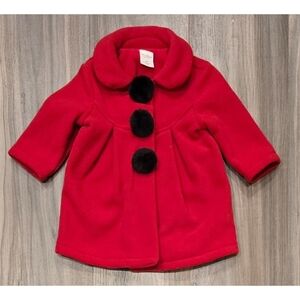 Starting Out Infant Red Pea Coat size 9 months